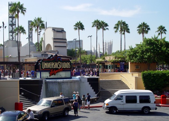 Die Universal Filmstudios in Hollywood