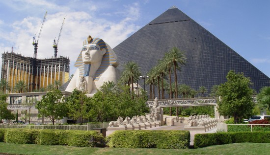 Das Luxor in Las Vegas