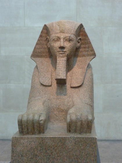 Sphinx im Metropolitian Museum of Art