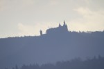 Burg Hohenzollern durchs Teleskop