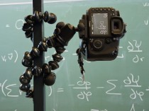 Canon EOS 7D mounted on GorillaPod Focus