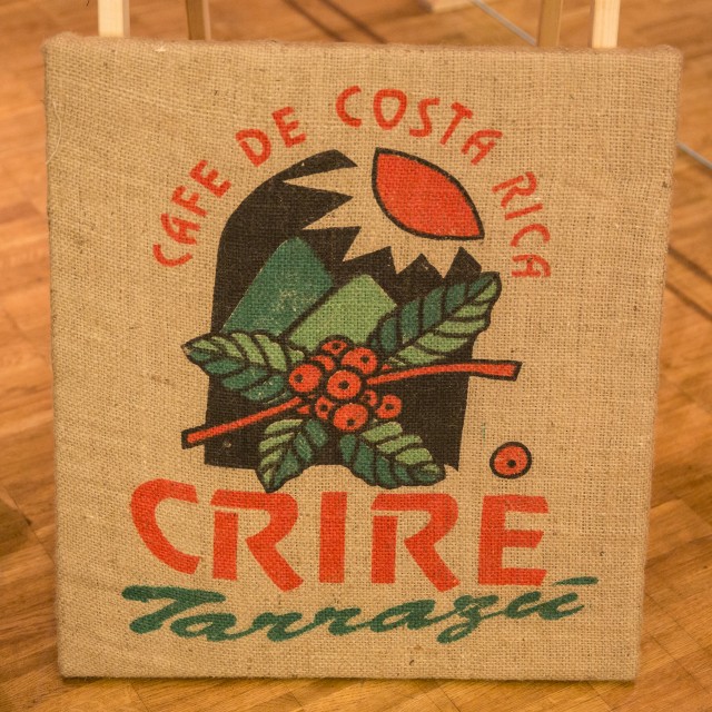 Bild aus alten Kaffeesäcken von CreaSteinmetz